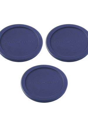 Anchor Hocking 4-Cup Round Food Storage Replacement Lids Set