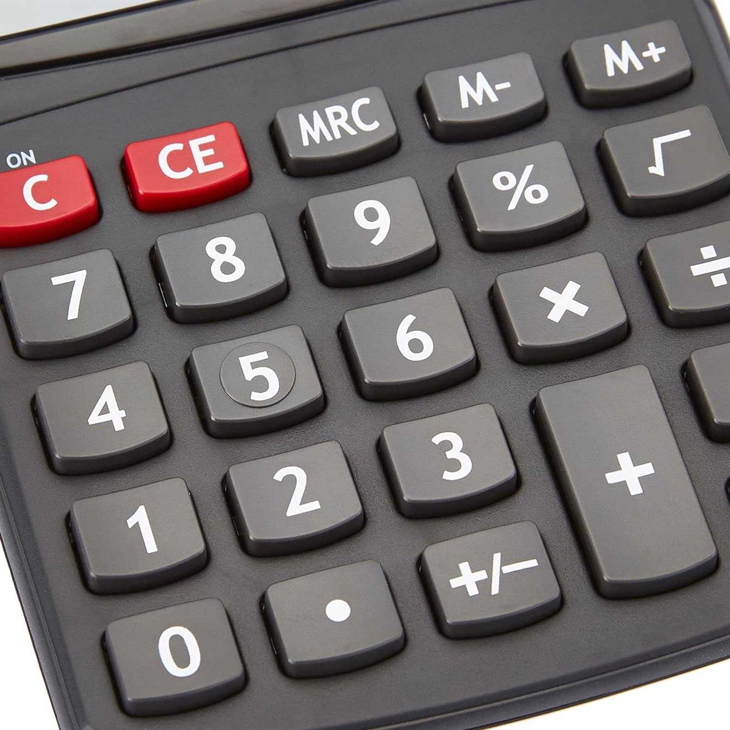 Amazon Basics Lcd 8-Digit Desktop Calculator - Image 4