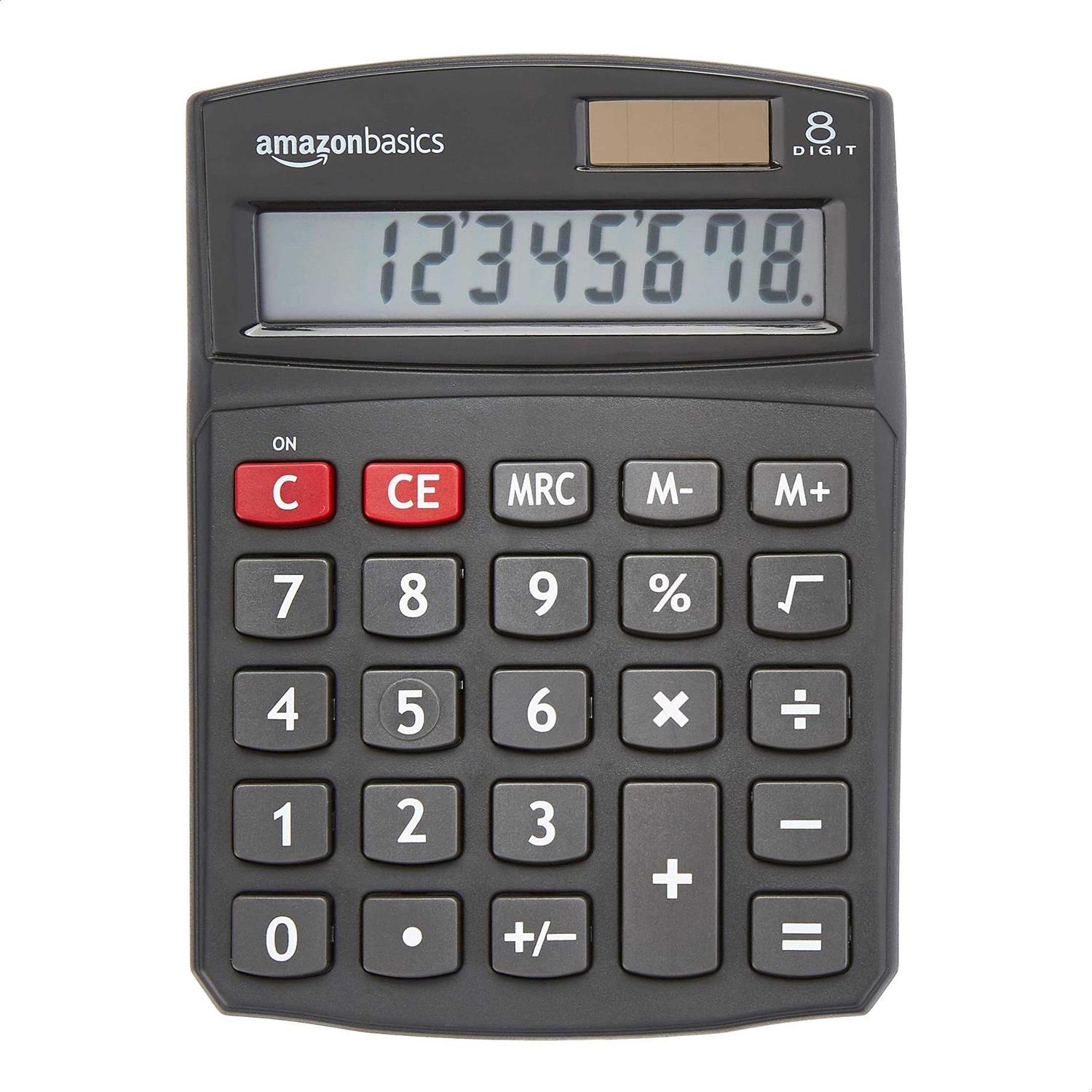 Amazon Basics Lcd 8-Digit Desktop Calculator - Image 3