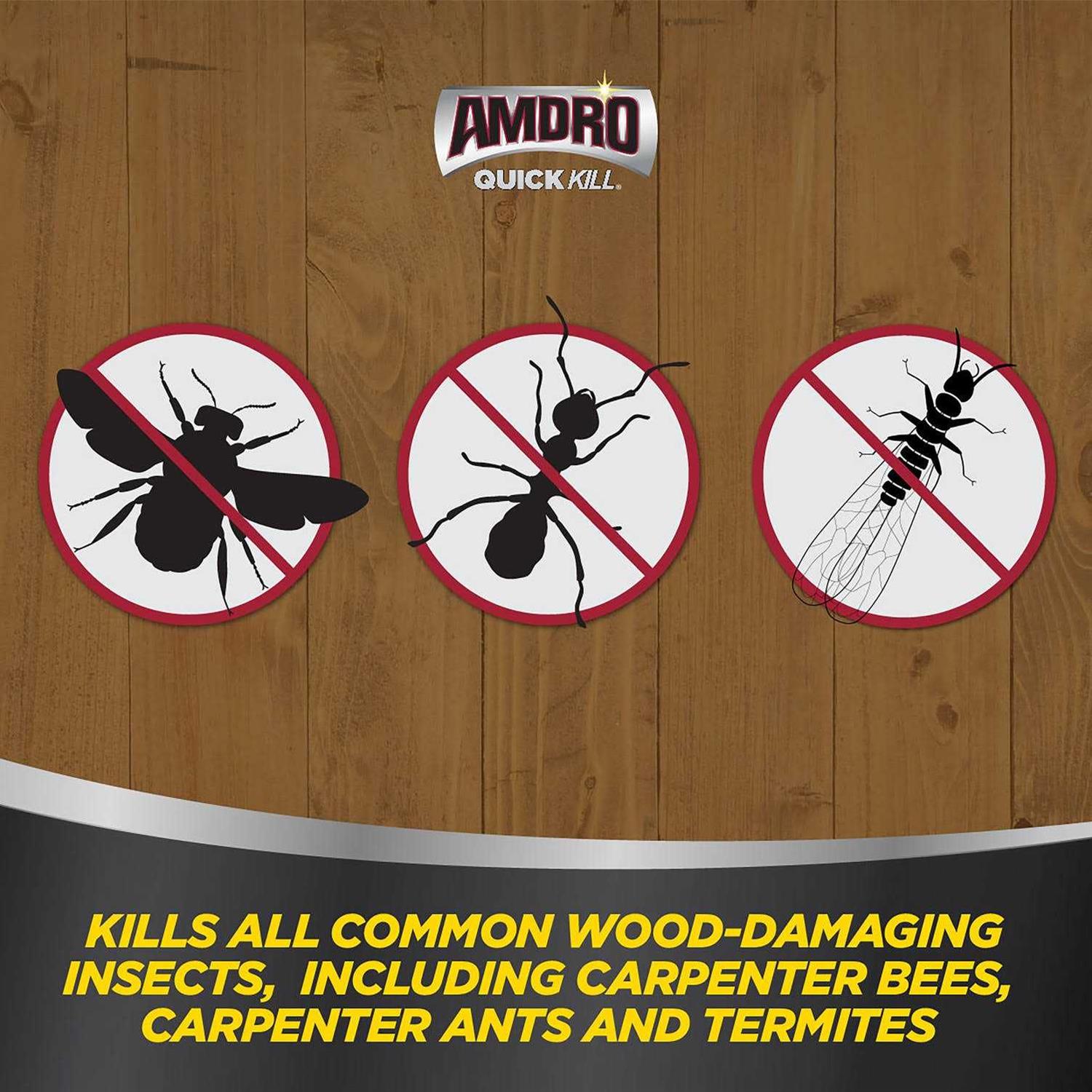 Amdro Quick Kill Carpenter Bee Killer 100526850 - Image 3
