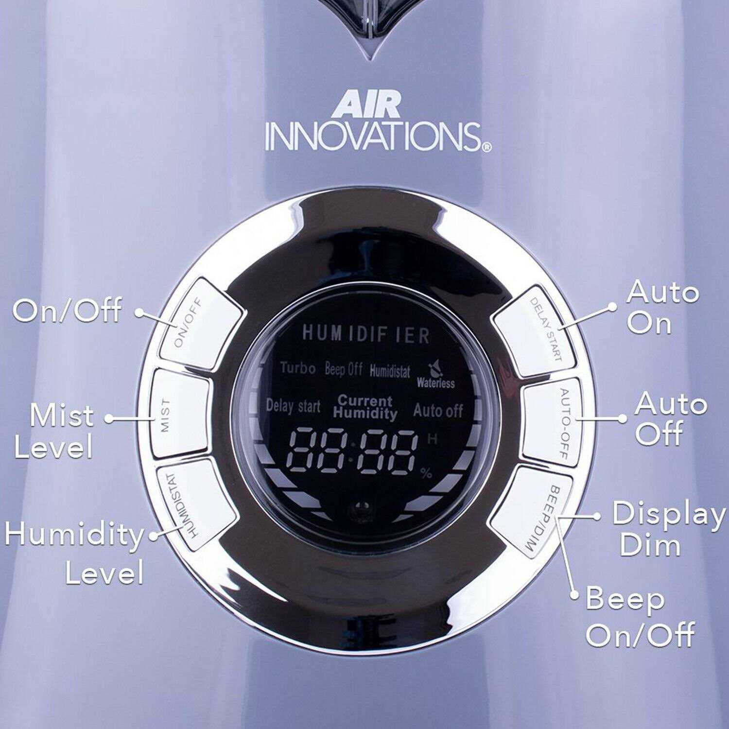 Air Innovations 2.15 Gal. Tank Ultrasonic Cool Mist Digital Humidifier - Image 2