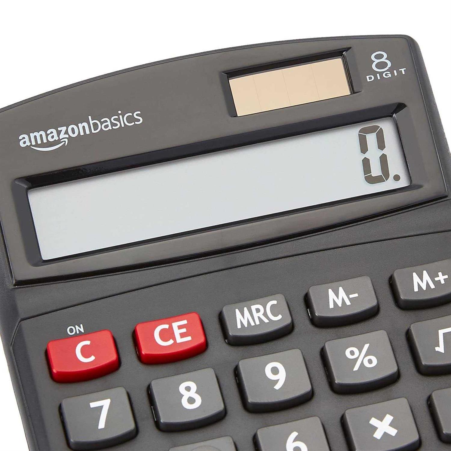 Amazon Basics Lcd 8-Digit Desktop Calculator - Image 2